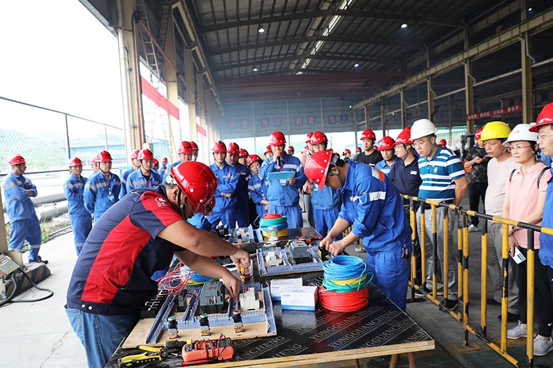 百投集團舉行職工技能比賽